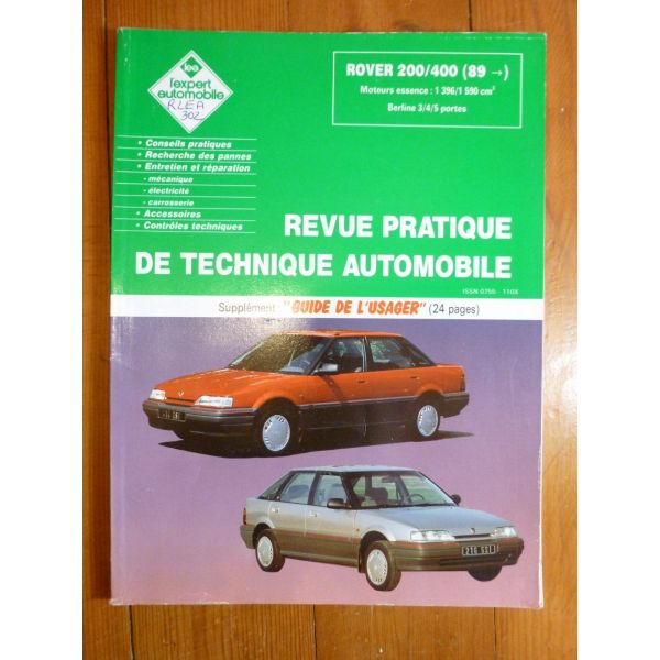 200 400 89- Revue Technique Rover