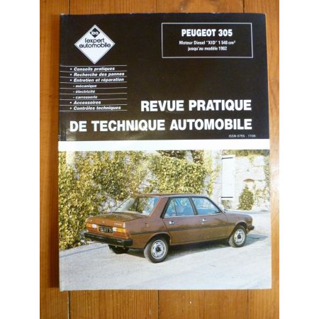 305 Diesel -92 Revue Technique Peugeot