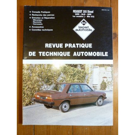 305 Diesel -83 Revue Technique Peugeot