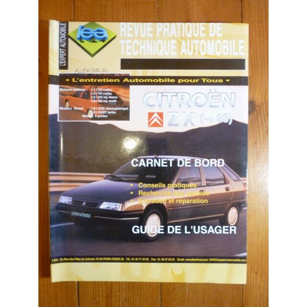 ZX -93 Revue Technique Citroen