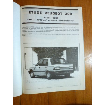 309 Revue Technique Peugeot