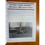 Escort 81-86 Revue Technique FORD