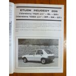 205 87- Revue Technique Peugeot