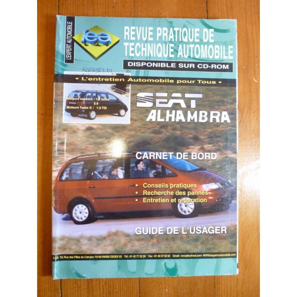 Alhambra Galaxy Sharan Revue Technique Seat