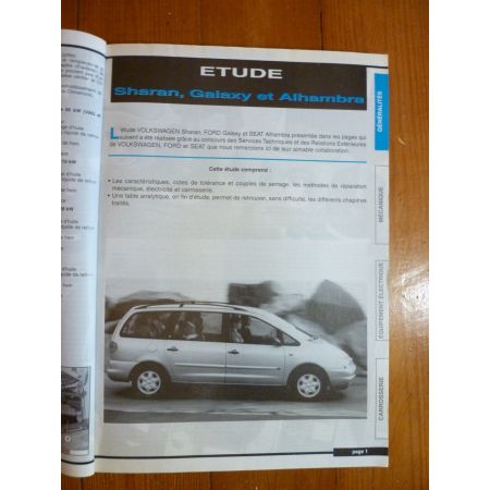 Alhambra Galaxy Sharan Revue Technique Seat