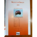1001 virages 2003 Livre