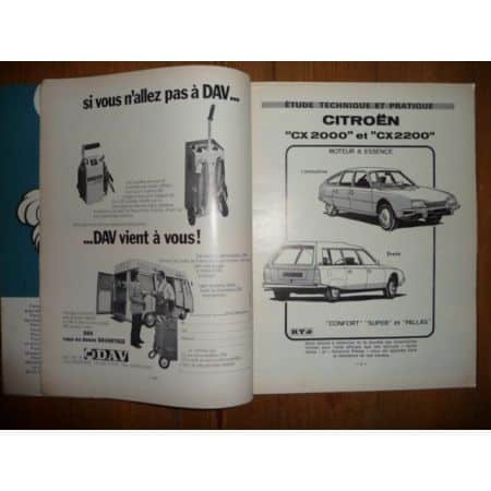 CX 2000 2200 Revue Technique Citroen