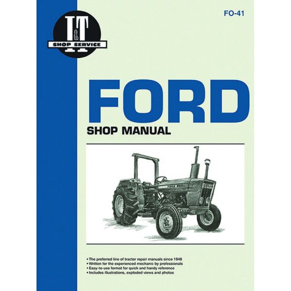 MDLS 2310 2600 2610 3600+ Revue technique Clymer FORD Anglais