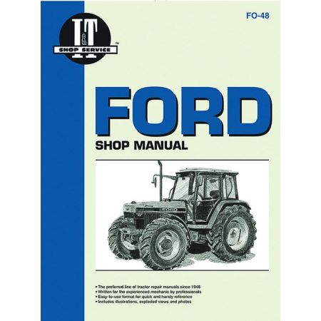 MDLS 5640 6640 7740 7840+ Revue technique Clymer FORD Anglais