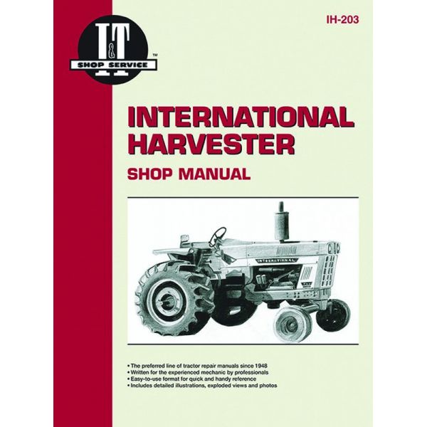 COMPL IH44 IH37 & IH52 Revue technique Clymer HARVESTER Anglais