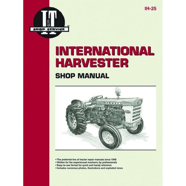 SRS 460 560 606 660 & 2606 Revue technique Clymer HARVESTER Anglais