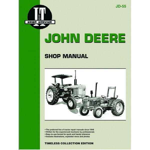 MDLS 1250 1450 1650 Revue technique Clymer DEERE Anglais