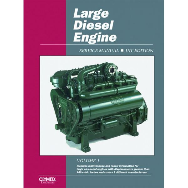 LARGE DIESEL ENGINE SERVICE Revue technique Clymer Anglais