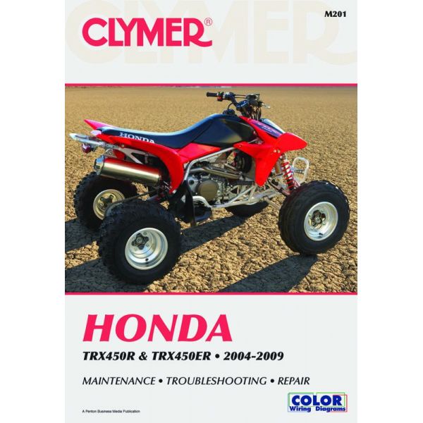 TRX450R TRX450ER  04- Revue technique Clymer HONDA Anglais
