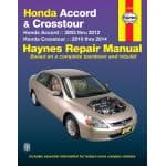 Accord Crosstour Revue technique Haynes HONDA Anglais