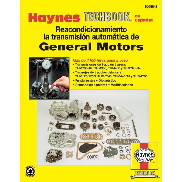 Reacondicionamiento la Transmisia Revue technique Haynes GM Espagnol