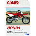 XR80R, CRF80F, XR100R & CRF100F 92-09 Revue technique Clymer HONDA Anglais