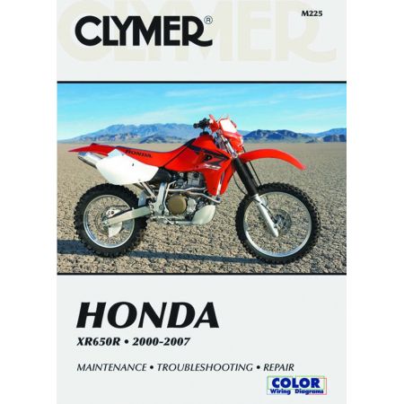 XR650R 00-07 Revue technique Clymer HONDA Anglais