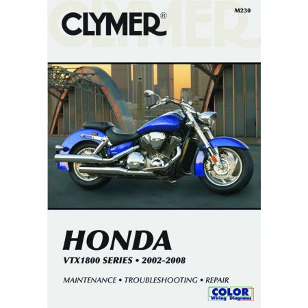 VTX1800 Series 02-08 Revue technique Clymer HONDA Anglais