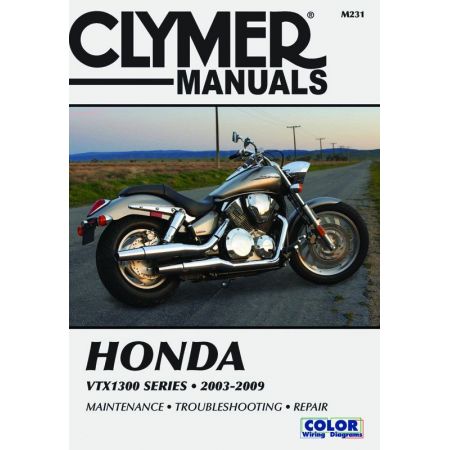 VTX1300 Series 03-09 Revue technique Clymer HONDA Anglais