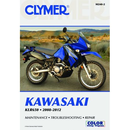 KLR650 08-12 Revue technique Clymer KAWASAKI Anglais