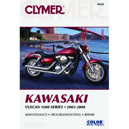 Vulcan 1600 Series 03-08 Revue technique Clymer KAWASAKI Anglais