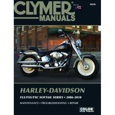 FLS/FXS/FXC Sofftail 06-10 Revue technique Clymer HARLEY Anglais