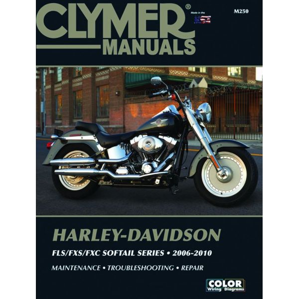 FLS/FXS/FXC Sofftail 06-10 Revue technique Clymer HARLEY Anglais