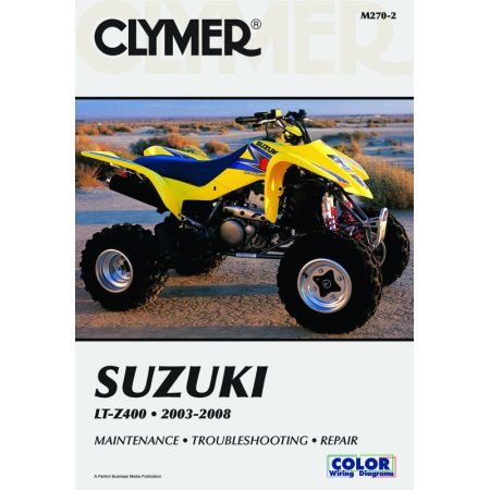 LT-Z400 03-08 Revue technique Clymer SUZUKI Anglais