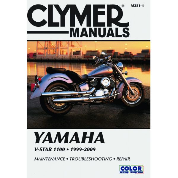 V-Star 1100 Revue technique Clymer YAMAHA Anglais