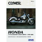 VT750 Shadow Chain Drive 98-06 Revue technique Clymer HONDA Anglais