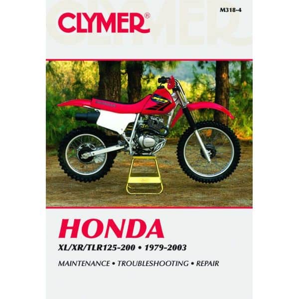XL/XR/TLR125-200 79-03 Revue technique Clymer HONDA Anglais
