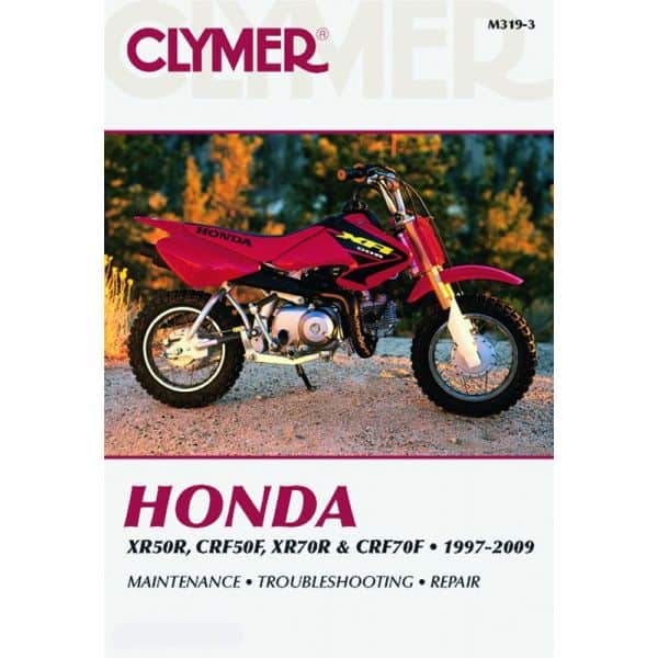XR50R CRF50F XR70R CRF70F 97-09 Revue technique Clymer HONDA Anglais