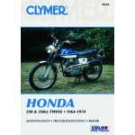 250-350cc Twins 64-74 Revue technique Clymer HONDA Anglais