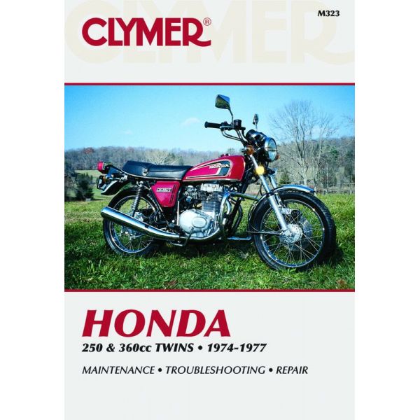 250 & 360cc Twins 74-77 Revue technique Clymer HONDA Anglais