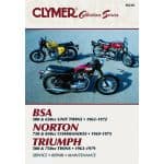 Vintage British Street Bikes Revue technique Clymer Anglais