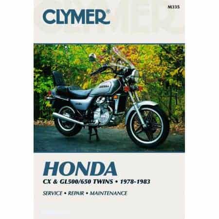 CX & GL 500/650 Twins 78-83 Revue technique Clymer HONDA Anglais