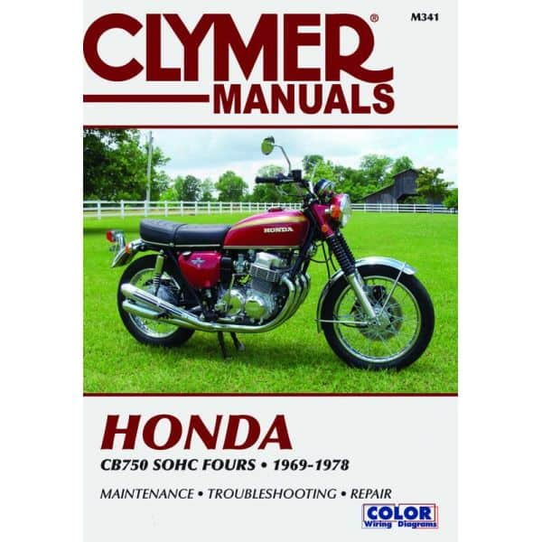 CB 750 SOHC Fours 69-78 Revue technique Clymer HONDA Anglais