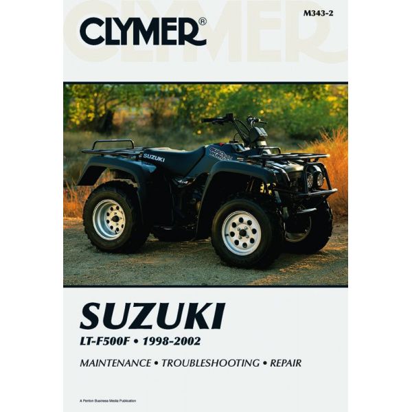 LT-F500F 98-02 Revue technique Clymer SUZUKI Anglais