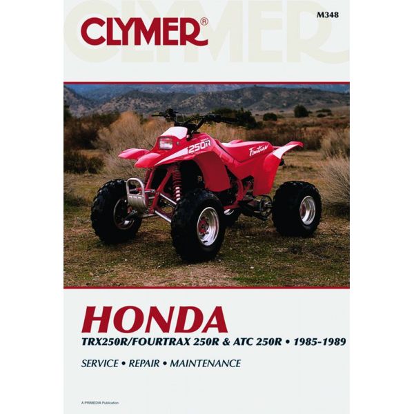 4Trx & ATC 250R 85-89 Revue technique Clymer HONDA Anglais