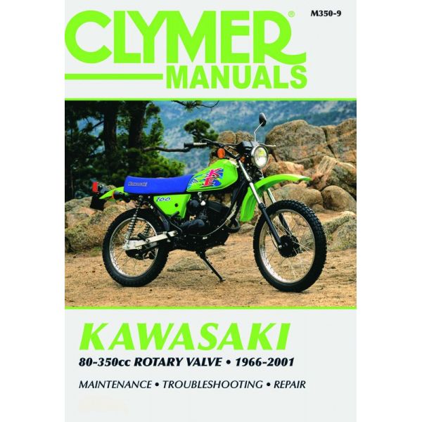 80-350cc Rotary Valve 96-01 Revue technique Clymer KAWASAKI Anglais