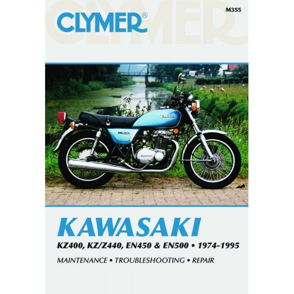 KZ400-Z440 EN450-500 74-95 Revue technique Clymer KAWASAKI Anglais