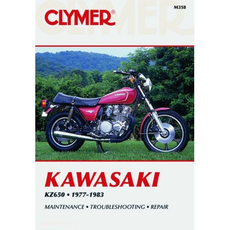 KZ650 77-83 Revue technique Clymer KAWASAKI Anglais