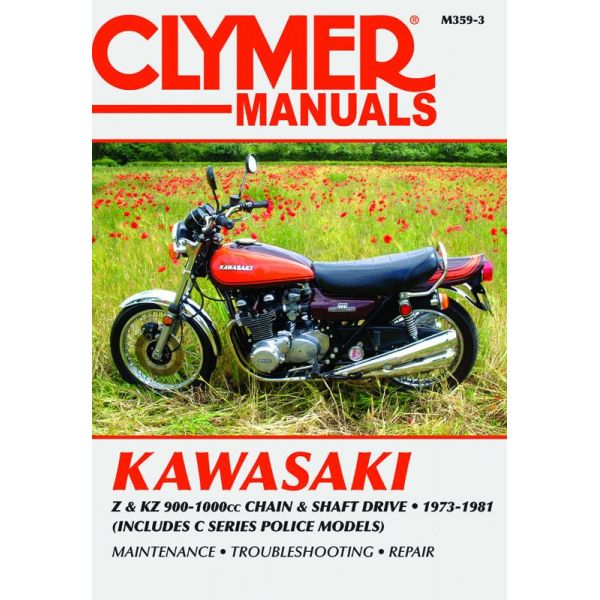 Z - KZ 900-1000 cc  73-81 Revue technique Clymer KAWASAKI Anglais