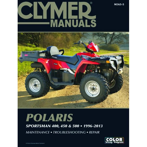 Sportsman 400, 450 & 500 96-13 Revue technique Clymer POLARIS Anglais