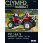 Sportsman 400, 450 & 500 96-13 Revue technique Clymer POLARIS Anglais