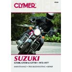 380-750cc Triples 72-77 Revue technique Clymer SUZUKI Anglais