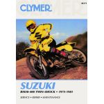 RM 50-400 Twin-Shock 75-81 Revue technique Clymer SUZUKI Anglais