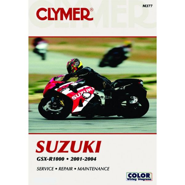 GSX-R 1000 01-04 Revue technique Clymer SUZUKI Anglais