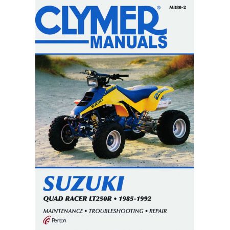 Quad Racer LT 250 R 85-92 Revue technique Clymer SUZUKI Anglais